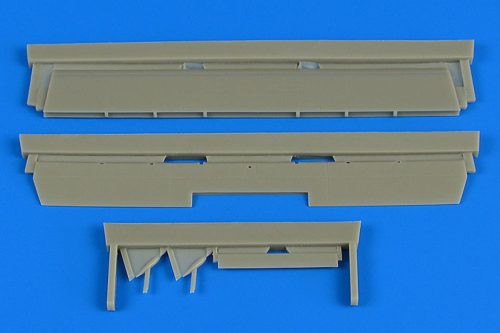 Aires - P-38 Lightning control surfaces for Eduard/Academy