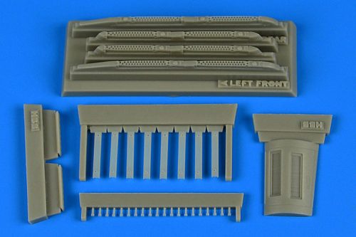 Aires - Su-17/22M3/M4 Fitter K covered chaff/fla dispensers for Hobbyboss