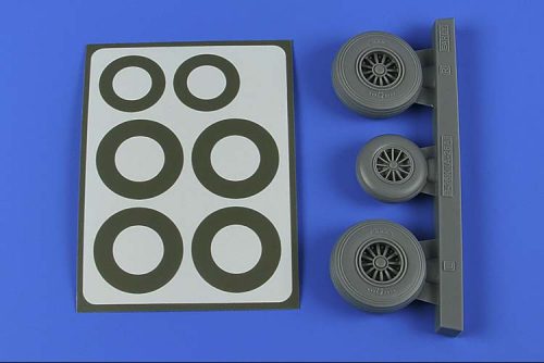 Aires - B-26K Invader wheels & paint masks - early