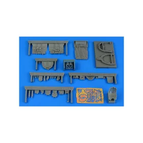   Aires - Macchi C.205V Veltro Serie I cockpit set - for HASEGAWA