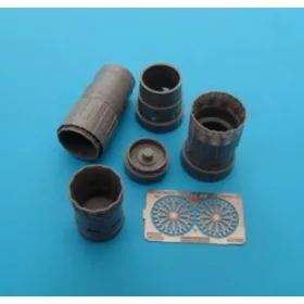 Aires - 1/72 MiG-29 Fulcrum exhaust nozzles - ITALERI