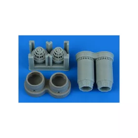   Aires - Sepecat Jaguar A/E exhaust nozzles recommended for Hobby Boss