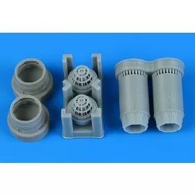 Aires - Sepecat Jaguar exhaust nozzles for Hasegawa