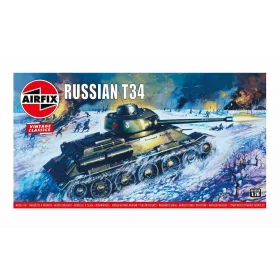Airfix - Russian T-34 Medium Tank Vintage Classic
