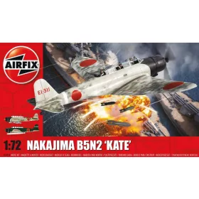 Airfix - Nakajima B5N2 Kate repülő makett