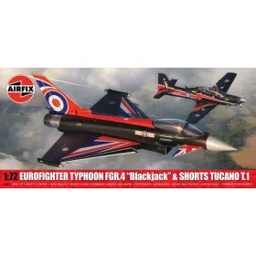   Airfix - Twin Pack - Eurofighter Typhoon FGR.4 (Blackjack) + Shorts Tucano T.1
