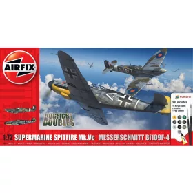   Airfix - Supermarine Spitfire Mk.Vc vs Bf109F-4 Dogfight Double