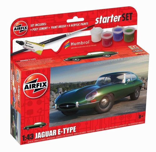 Airfix - Small Starter Set Jaguar E-Type