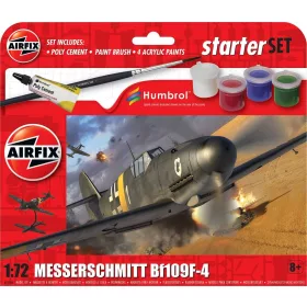 Airfix - Starter Set - Messerschmitt Bf109F-4