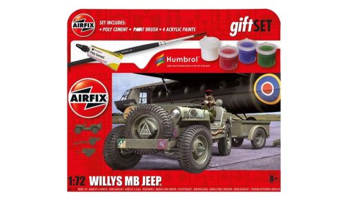 Airfix - Hanging Gift Set Willys MB Jeep
