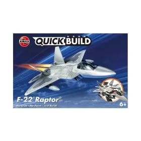 Airfix - QUICKBUILD F22 Raptor - Snap-fit