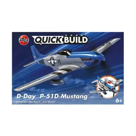 Airfix - QUICKBUILD D-Day P-51D Mustang