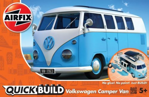 Airfix - Quickbuild VW Camper Van - Blue