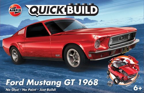 Airfix - QUICKBUILD Ford Mustang GT 1968