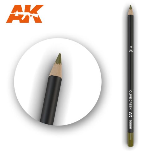 AK Interactive - Watercolor Pencil Olive Green