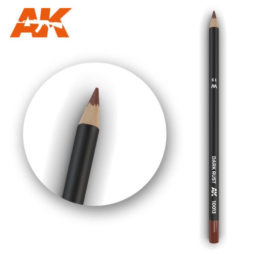 AK Interactive - Watercolor Pencil Dark Rust