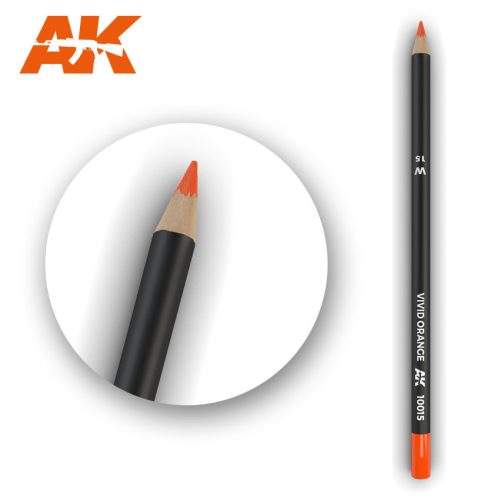 AK Interactive - Watercolor Pencil Vivid Orange