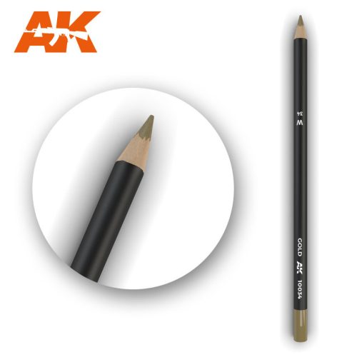 AK Interactive - Watercolor Pencil Gold