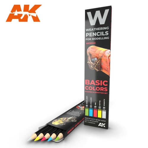 AK Interactive - Watercolor Pencil Set Basics