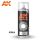 AK Interactive - Fine Primer Grey - Spray 400Ml (Includes 2 Nozzles)