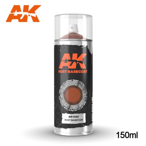 AK Interactive - Rust Basecoat - Spray 150Ml