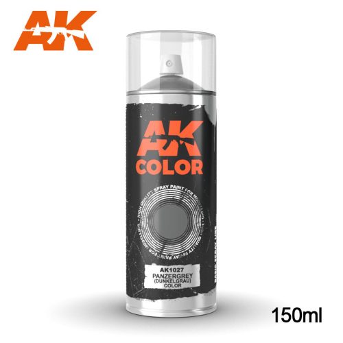 AK Interactive - Panzergrey (Dunkelgrau) Color - Spray 150Ml