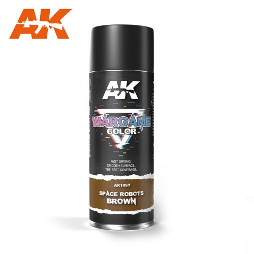 AK Interactive - Space Robots Brown Spray 400Ml