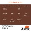 AK Interactive - Saddle Brown 17ml