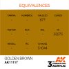 AK Interactive - Golden Brown 17ml