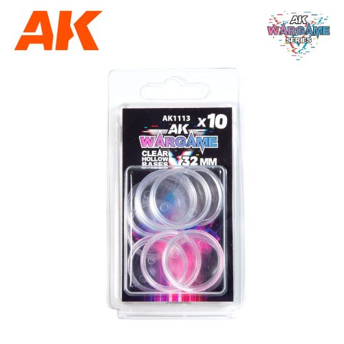 AK Interactive - Clear Hollow Base 32Mm - 10