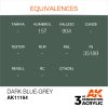 AK Interactive - Dark Blue-Grey 17ml