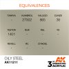 AK Interactive - Oily Steel 17ml