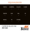 AK Interactive - Carbon Black INK 17ml
