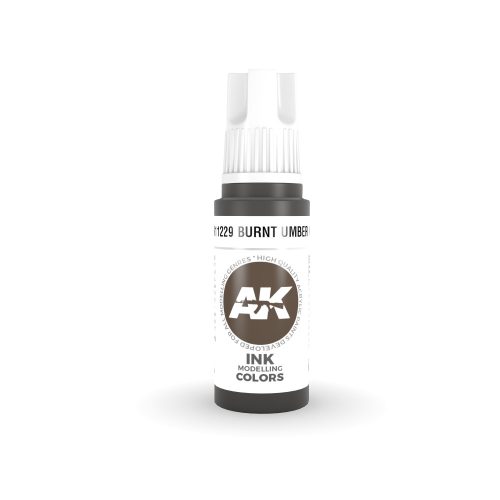 AK Interactive - Burnt Umber INK 17 ml