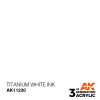 AK Interactive - Titanium White INK 17ml