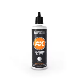AK Interactive - Matt Varnish 100 ml 3rd Generation