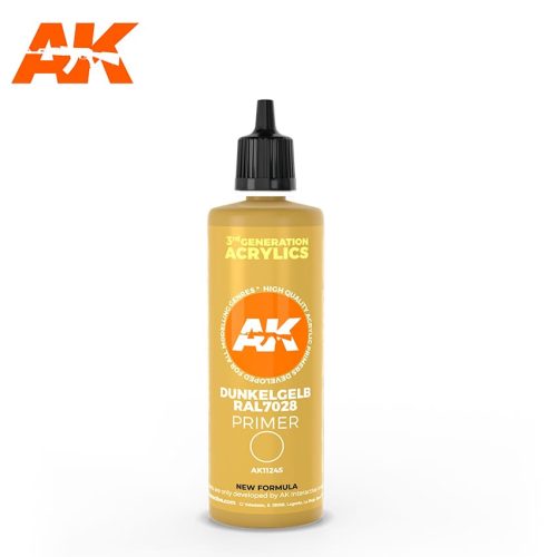 AK Interactive - Dark Yellow Primer 3G