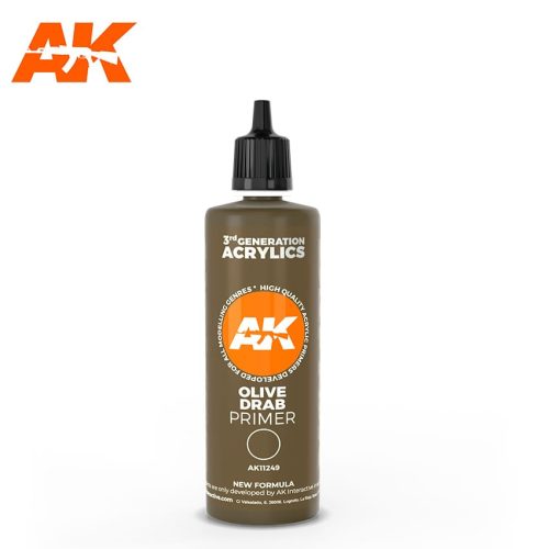 AK Interactive - Olive Drab Primer 3G