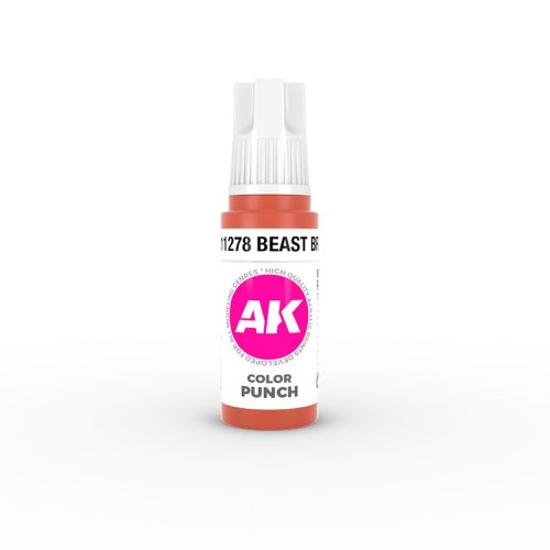 AK-Interactive - Beast Brown Color Punch 17 Ml