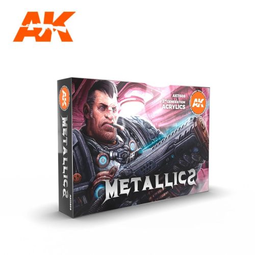 Ak Interactive - Metallics Set