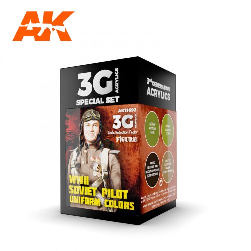 AK Interactive - WWII SOVIET UNIFORM COLORS 3G