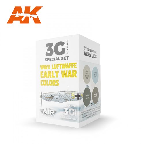 AK Interactive - WWII Luftwaffe Early War Colors SET 3G