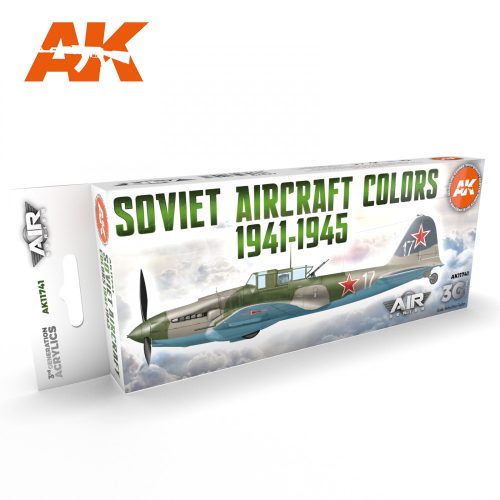 AK Interactive - Soviet Aircraft Colors 1941-1945 SET 3G