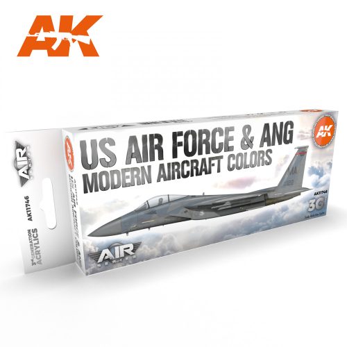 AK Interactive - US Air Force & ANG Modern Aircraft Colors SET
