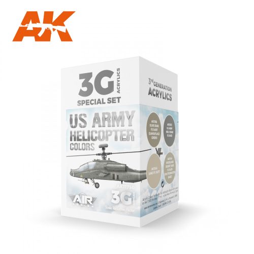 AK Interactive - US Army Helicopter Colors SET 3G