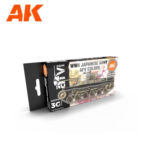 AK Interactive - Wwii Japanese Army Afv Colors Set 3G