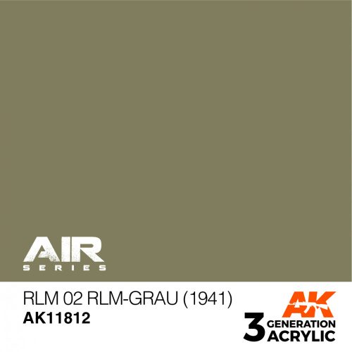 AK Interactive - RLM 02 RLM-Grau (1941)