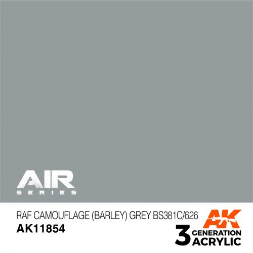AK Interactive - RAF Camouflage (Barley) Grey BS381C/626