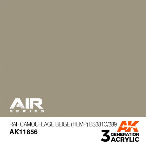 AK Interactive - RAF Camouflage Beige (Hemp) BS381C/389