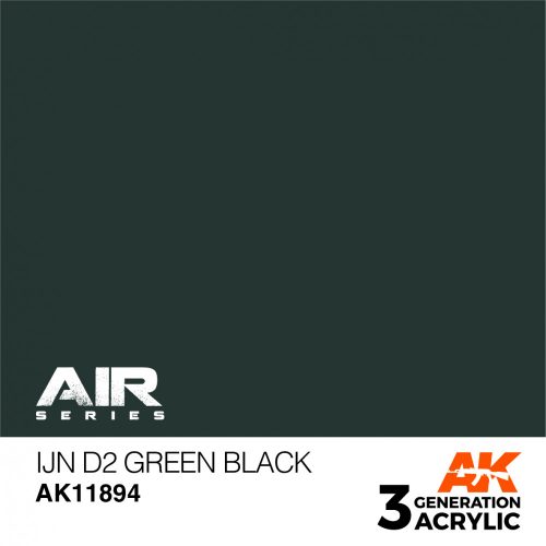AK Interactive - IJN D2 Green Black